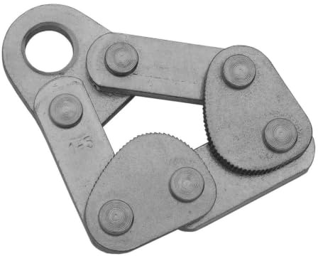 Dönges Morsetto a rana, apertura alare Ø 1-3 mm, per tensionamento di corde e fili, zincato, con ganasce in acciaio temprato