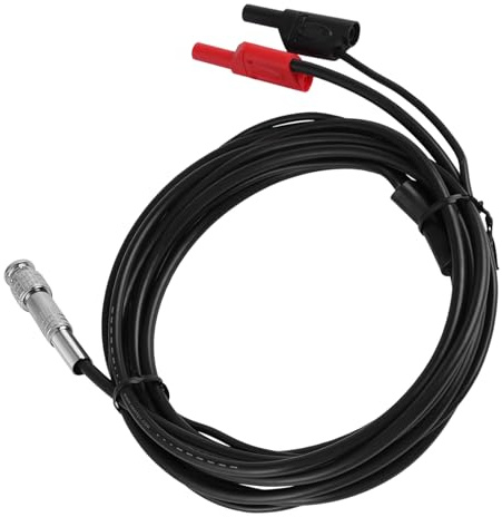 LiebeWH Messleitungen, Bananenkopf Adapterkabel, HT30A Hochleistungs Auto Testkabel BNC zum Bananenkopf-Adapterkabel für Automobilmessgerät Länge 3 Meter Eingangswiderstand 50 Ω