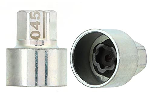Llave de tuerca antirrobo para ruedas compatible con series 3 5 6 7 y modelos X1 X2 X3 X4 X5 X6 Z4 llave de extracción de tornillos de seguridad para desmontaje de ruedas fabricada en metal resistente