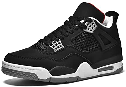 Scarpe da Skate Classiche da Uomo Air 4 Retro Scarpe da Skate Fitness Formatori Basket Casual Scarpe da Ginnastica da Lavoro Corsa a Piedi Zapato
