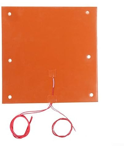 SPORTARC Silikon-Heizkissen, 500 x 500 mm, 220 V, 1400 W, Silikon-Heizmatte für Drucker, beheizte Bettheizung