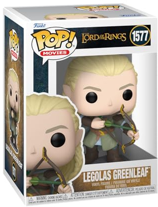 Funko POP! Movies: LOTR - Legolas - Sagan om ringen - Vinylfigur för samlare - Presentidé - Officiell merchandise - Leksaker för barn och vuxna - Filmfans - Modellfigur för samlare och utställning