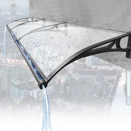 Terrassenüberdachung Markise mit Polycarbonat-Dach für wasserdichten Schutz im Freien