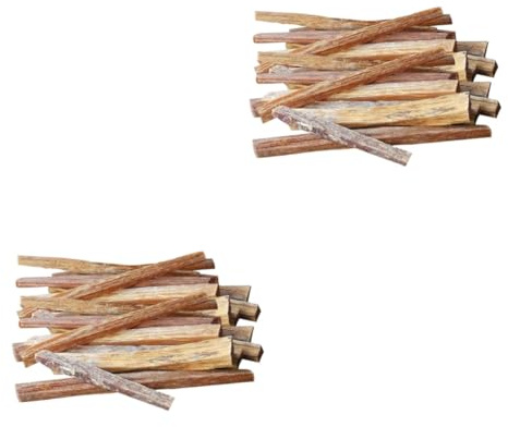 BESTonZON 2 Piezas 1 De Leños para Encender Herramientas para Fogatas Al Aire Libre Herramienta para Quemar Leña Accesorios para Fogatas Palos De Madera para