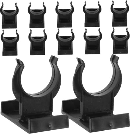 NUOBESTY 12sets Furniture Foot Plinth Clips Kitchen Plinth Leg Clips Board Clamp Skirting Board Wide Application