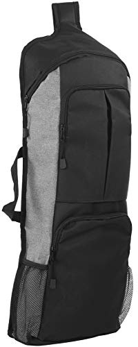 POENVFPO Multifunktions Yogaväska, Polyester, Gymryggsäck med Stor Kapacitet för Resor och Yoga, 20-35L