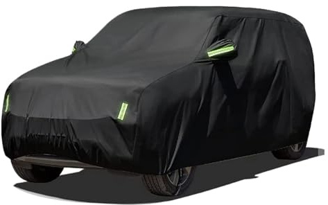 Vattentät Bilöverdrag Universellt Vattentätt Bilskydd Väderbeständigt Regn Snötätt Skydd Vindtätt Heltäckande För SUV Upp Till 60 Cm Bilskydd(173 Inch to 177 Inch)