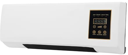 HUOMMGS Klimaanlage mit Heizfunktion Wand Klimagerät mit Fernbedienung, Timerfunktion für Räume Bis 10m² Upgrade Klimaanlage mit 5 W Kühlleistung & 25-55℃ Temperaturregelung für Büro (55 x 12 x 19cm)