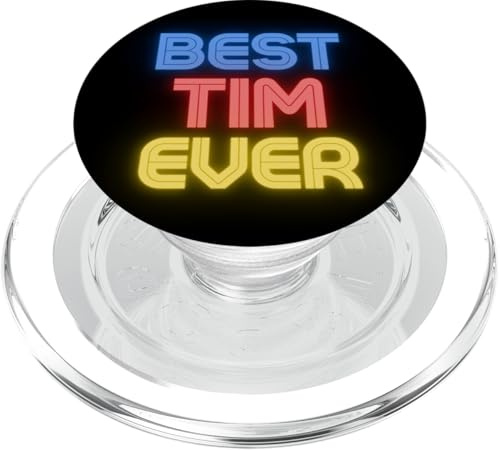 Il miglior Tim di sempre - Il nome divertente di Tim PopSockets PopGrip per MagSafe