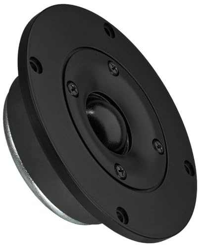MONACOR DTM-104/4 Hi-Fi-Kalottenhochtöner, 45W, 4 ohm, Schwarz
