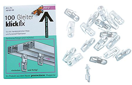 Klickfix Gardinengleiter- das Original a 100 St.
