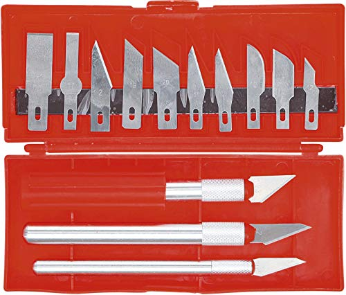 BGS Diy 50613 | Juego de cúter y cuchillas | 16 piezas