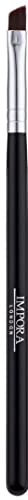 Impora London Angled Eyeliner/Eyebrow Makeup Brush. Flat with angled tip. Perfect for Lining/Shaping Eyes and Brows, Winged Liners. Use with Gel, Cream or Powder Liner Products