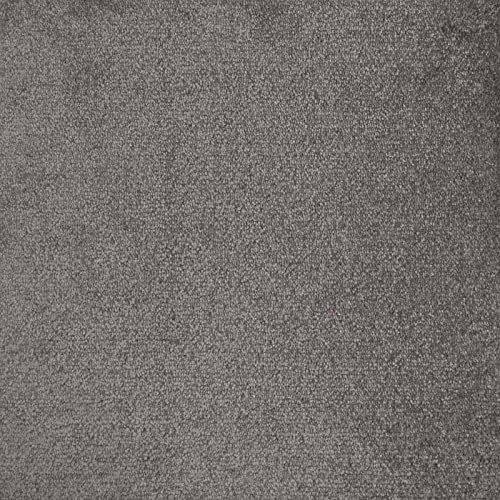 Teppichfliesen selbstliegend 50x50 cm, weich Hochflor Velours, dunkel-grau, Schatex Simply Soft, 1 qm = 4 Fliesen