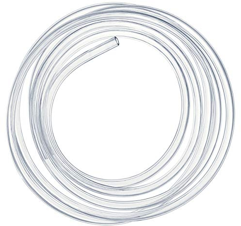 Kesote Clear PVC Tubing Pipe Hose 3 Meters for Home Garden Watering Pump Transfer, 7mm x 9mm