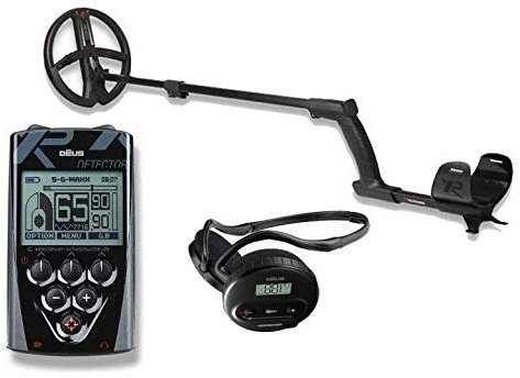 XP-Detectors Metalldetektor X35 22 RC WS4 V5.2 Komplettset - 35 Hertz, 10 Programme, OLED Display, Batteriebetrieben - Für Metalldetektions-Enthusiasten (Anfänger bis Experten)