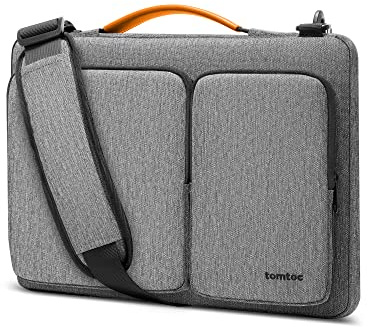 tomtoc Laptoptasche 16 Zoll für 16-Zoll MacBook Pro M5 Pro/Max (2026) A3428 A3429, M4/M3, 360° Schutz Wasserabweisend Notebooktasche Platz für Ladegerät, Dauerhaft Laptophülle für Tägliches Pendeln