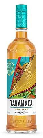 TAKAMAKA - Rum Zenn - Rhum de mélasse - 40% Alcool - Origine : Seychelles - Bouteille 70cl