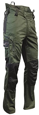 Pfanner® Arbeitshose StretchFlex Cancool, Farbe:Oliv, Größe:46