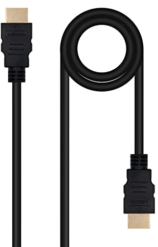 NANOCABLE 10.15.3805 - Cable HDMI V2.0 4K@60Hz 18Gbps A/M-A/M, 5.0 m, Negro