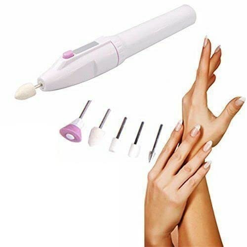 YNR Lime elettriche per unghie, regali per donne e mamme, set di punte per unghie in gel acrilico, kit portatile per manicure e pedicure con punte per trapano per unghie