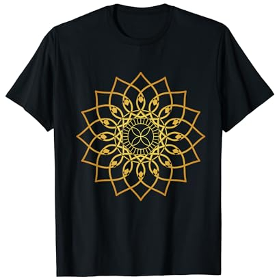 Prana Art Yoga Mandala Heilige Energie Geometrie Meditation T-Shirt