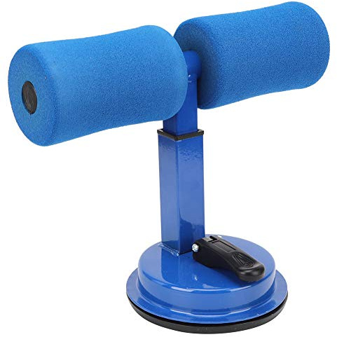 NDNCZDHC Sit Up Aid, Household Abdominal Sit-Up Exercise Bar, Crunches Assistant for Men, Women, Home Work, Travel, Fitness (Blue)