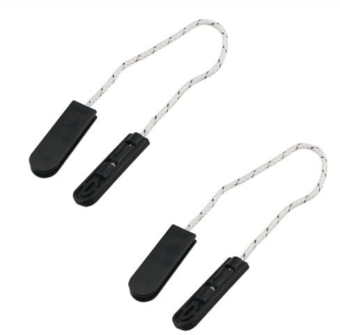 Ruiwaer Lot de 2 charnières de porte de lave-vaisselle - Noir