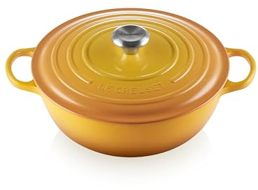 Le Creuset Signature La Marmite aus Gusseisen, Ø 28 cm, Für alle Herdarten und Induktion geeignet, Volumen: 4,9 l, 4,93 kg, Nectar, 21114286720430