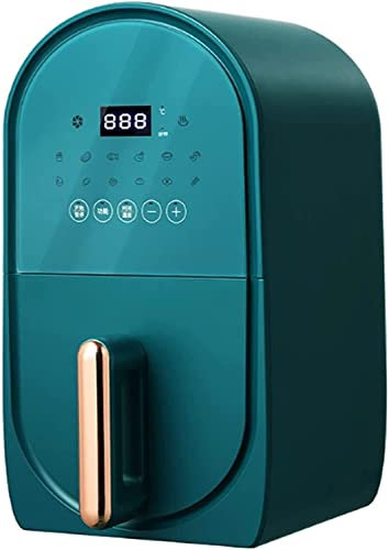 Freidora de aire inteligente de 3 L Freidoras de aire sin aceite con menús 12 en 1 Pantalla táctil LED Control de tiempo/temperatura ajustable Freidora de aire caliente Cocina sin aceite o baja en