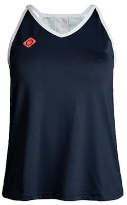 Izas Lasies Top Camiseta de Tirantes para Pádel Mujer - Transpirable y Funcional, Libertad de Movimiento, Tejido Perforado, Ligera, Talla M