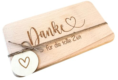 Frühstücksbrettchen Danke // Brettchen Erzieherin // Lehrerin//danke für die tolle Zeit // Brotzeitbrett // Geschenk Abschied KiTa Grundschule Kindergarten