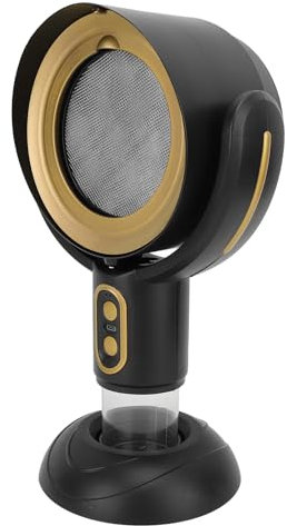 Portable Extractor Fan Kitchen, Kitchen Desktop Extractor Hood Mini Cooker Hood with Removable Filter 2 Speed Adjustment, for Indoor BBQ Hot Pot Apartments Dormitories (Black