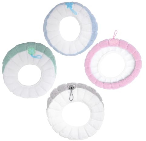 DOITOOL 4 Piezas Asiento de Inodoro Grueso Alfombrilla para Inodoro con Forma de Calabaza Almohadillas Resistentes al Frío para Baño Hogar