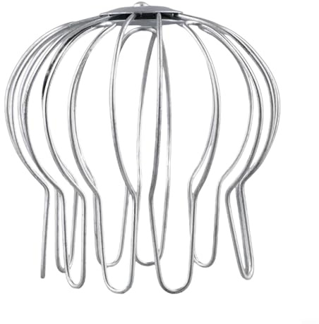 Filtro in acciaio inox per grondaia, tappo per tubo di pioggia, tettuccio, pavimento, balcone, finitura argento, facile da installare, previene i detriti, confezione da 1 (110-120 mm)