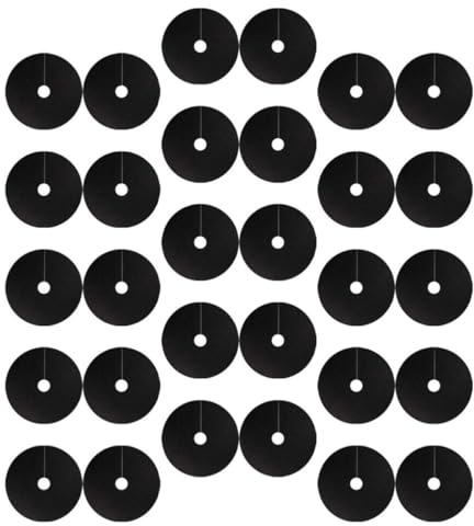 ADOCARN Disque de Paillis Non Tissé pour Arbres 30pièces, Tapis Rond en Forme d'Anneau d'arbre en Tissu Respirant, Protection de Racines en Jardin