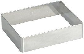 DE BUYER -3905.08 -cercle carre inox f 17 ht 2cm - 08cm
