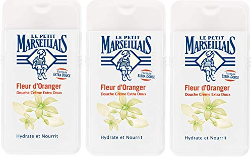 Le Petit Marseillais Duschgel mit Orangenblüten 3 x 250 ml aus Frankreich