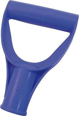 Kunststoff-D-Griff, blau für - KST-Schneeschieber