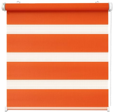 Doppelrollo Colour, Orange, 105x150cm
