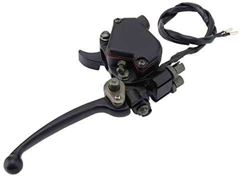 WOOSTAR 22mm Manilla con Palanca de Freno Moto Kit Reemplazo para 50cc 90cc 110cc 150cc 250cc Taotao Sunl Roketa Kazuma ATV 4 Wheeler Quad Motorized Bike
