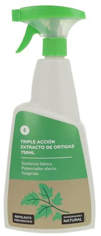 Planeta HUERTO | Extracto de Ortiga Triple Acción Listo Uso 750 ml -Triple Acción Insecticida, Acaricida, Fungicida y Fitofortificante Natural para Huerto y Jardín, Producto Biodegradable