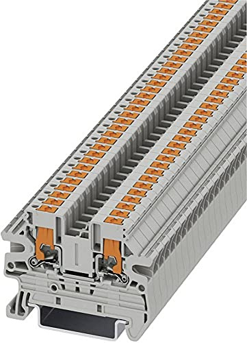 Phoenix Contact 1078960 Durchgangsklemme 5.2 mm Push-In-Klemme Grau 50 St.