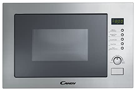 Candy MIC25GDFX-80 25 Litre Built-in Microwave Oven with Grill, Stainless steel, One Size