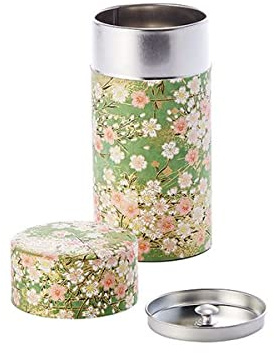 Cha Cult NEu teemando® Dose Masari, 150 g Weißblech, mit Aromaverschluss H 15,5 cm, Ø 7,5 cm