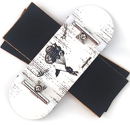 ishrunkthis Spaceman - 34mm Wooden Pro Fingerboard Completes