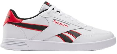 Reebok Zapatillas Unisex Reebok Court Advance, Blanco Negro Vectorred, 39 EU