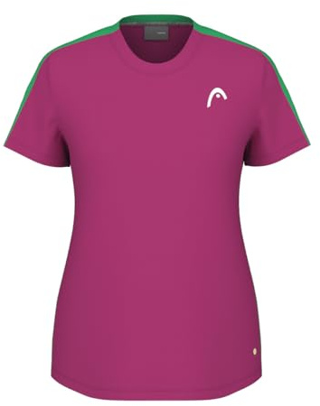 HEAD TIE-Break T-Shirt Women, Vivid Pink, M