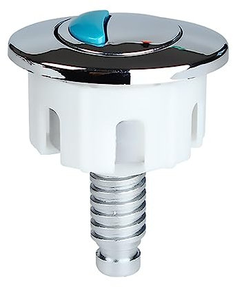 MCAOAL Universal Flush Toilet Water Tanks Button Oval-shape Push Button Flush Toilet Water Tanks Bathroom Accessory