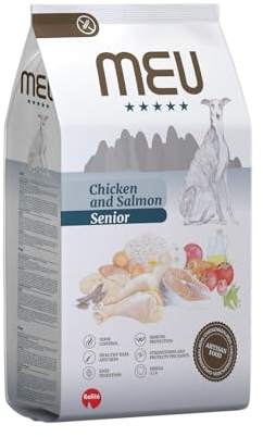 GALITO MEU Pienso Perros Senior 12 kg Pollo y Salmón Sin Gluten